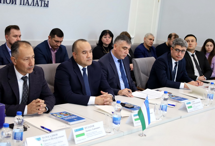 Прыём афіцыйнай дэлегацыі Ферганскай вобласці Рэспублікі Узбекістан