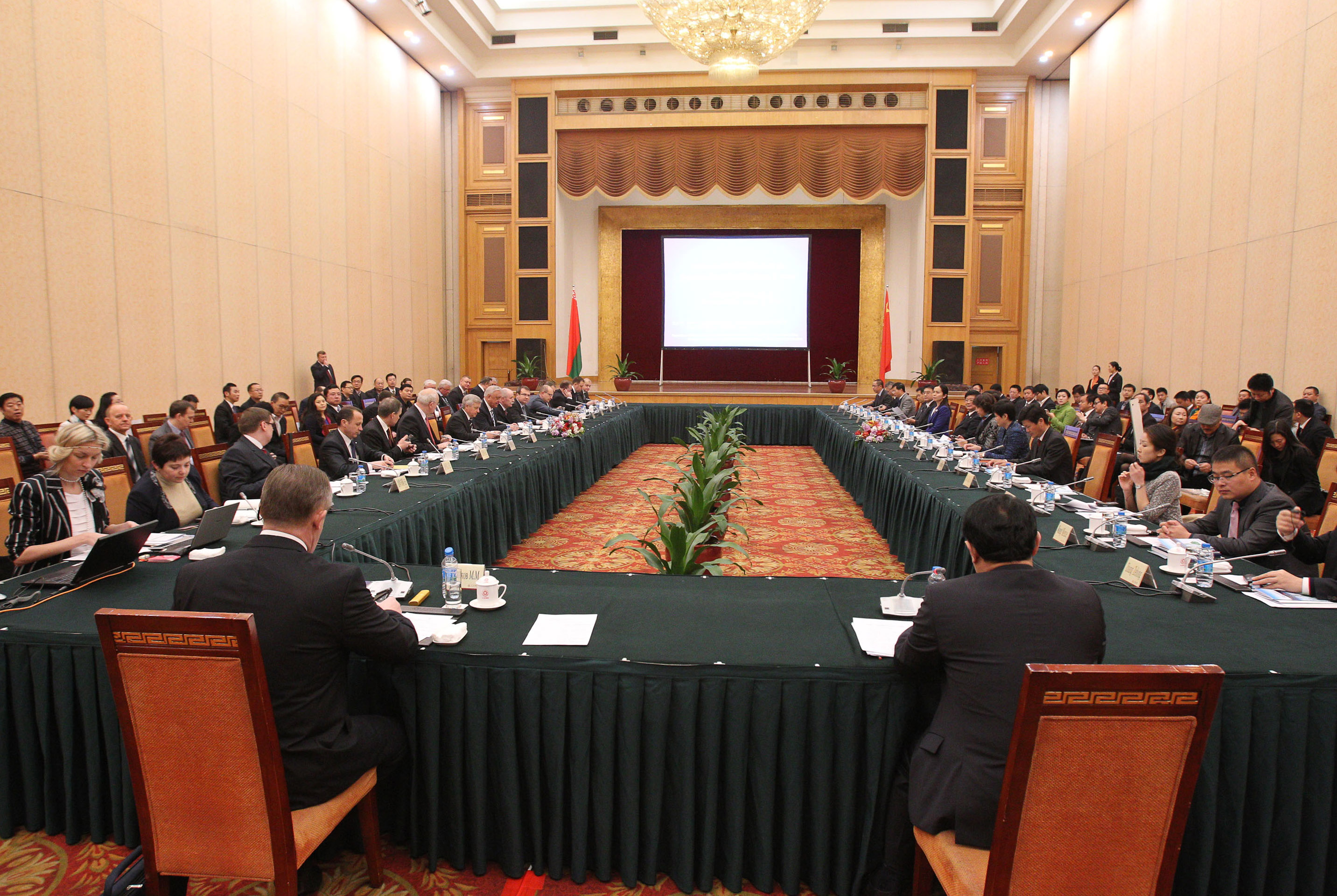 Встреча Премьер-министра Беларуси с деловыми кругами Китая