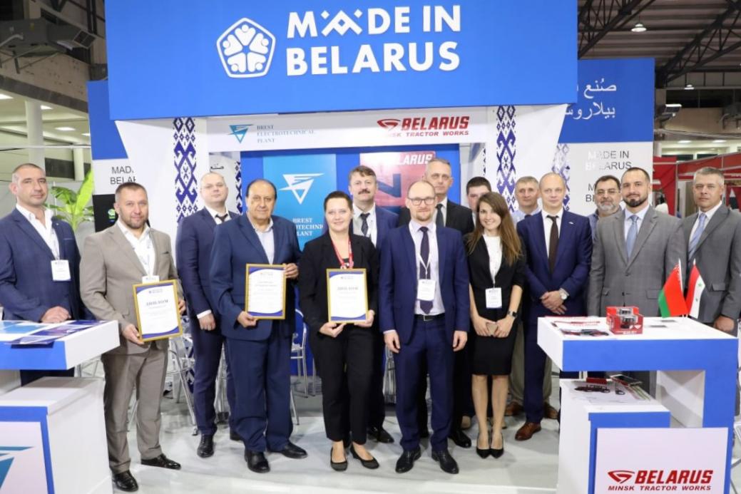 Exposition Made in Belarus at the Rebuild Syria exhibition in Damascus
