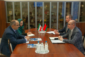 Встреча с торговым советником Посольства Ирана в Беларуси