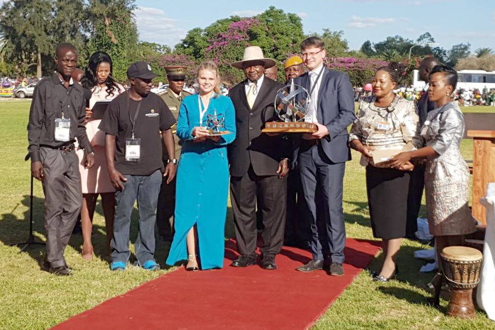 Павильон белорусских производителей Made in Belarus на международной выставке Zimbabwe International Trade Fair 2019 удостоен награды в номинации "Лучшая зарубежная экспозиция"