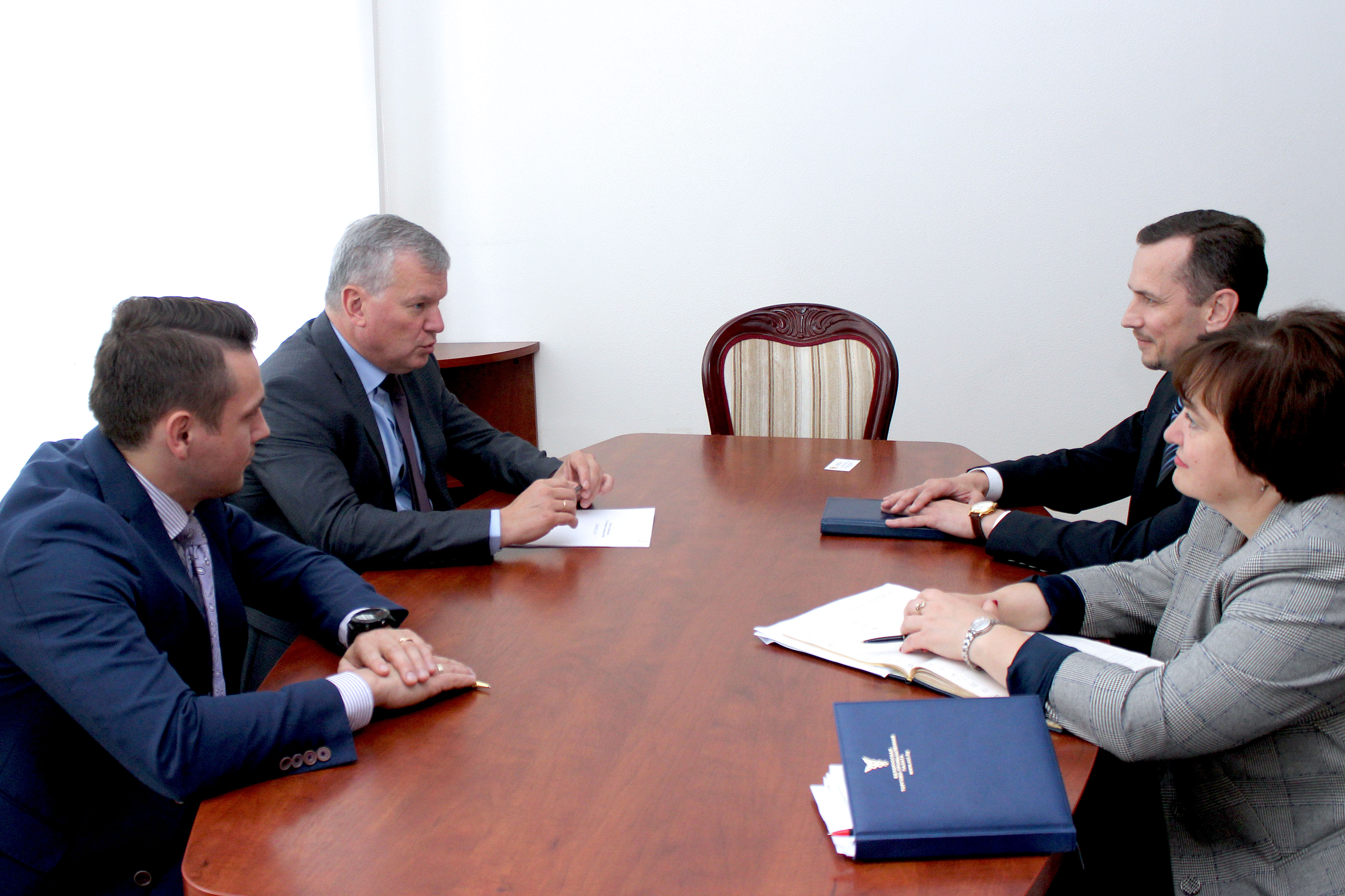 Встреча с руководителем Торгового представительства Российской Федерации в Республике Беларусь