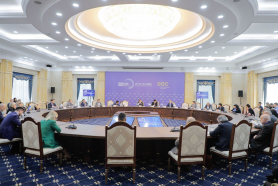 Заместитель председателя БелТПП С.Набешко принял участие в мероприятиях IV Международного форума "Евразийская неделя" в Бишкеке