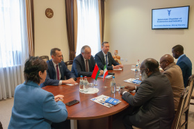Meeting with a delegation from the Republic of Equatorial Guinea 