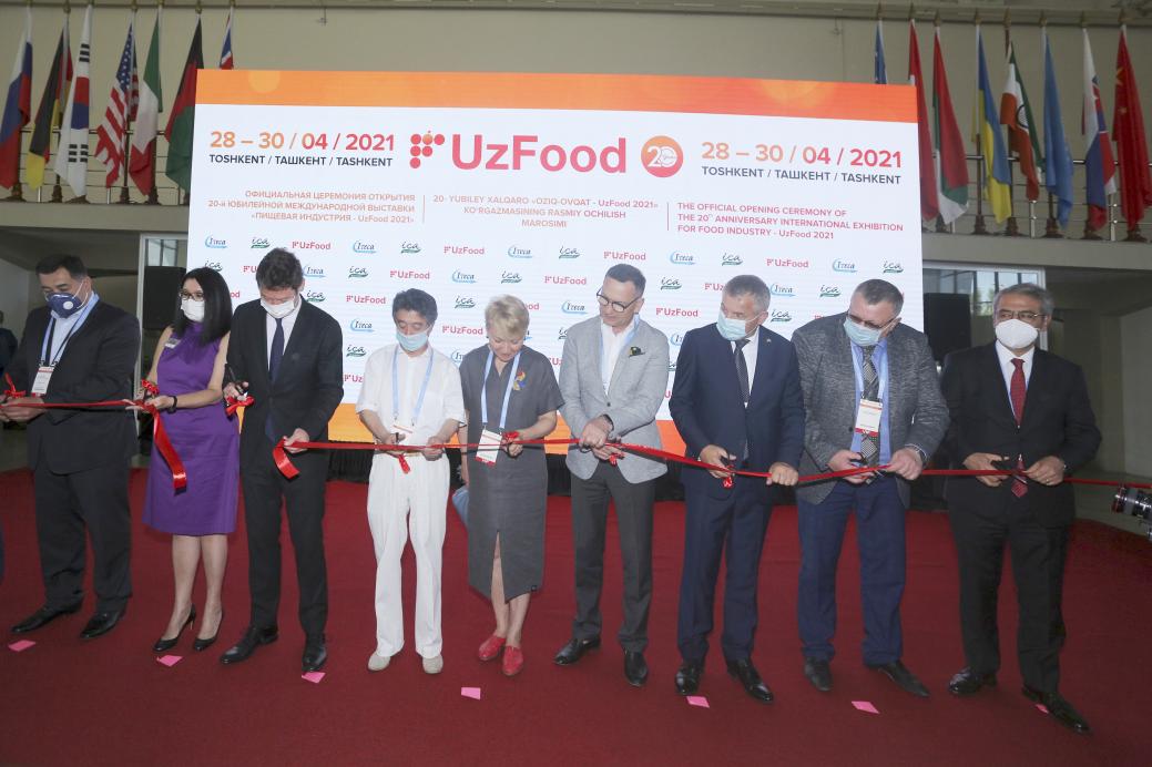 Belarus. The Taste of Nature exposition at UzFood expo in Tashkent