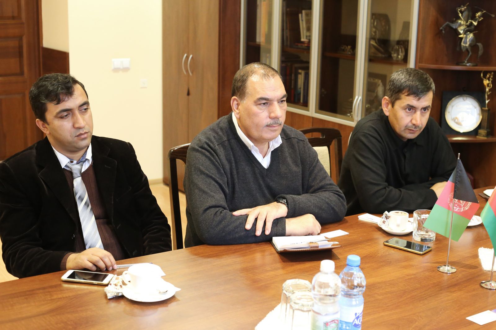 Встреча председателя БелТПП В.Улаховича с представителями бизнеса Афганистана