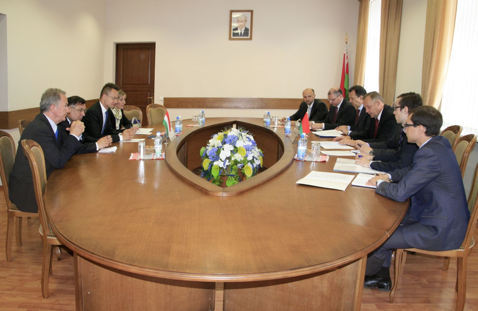 Встреча председателя БелТПП с делегацией Правительства Венгрии