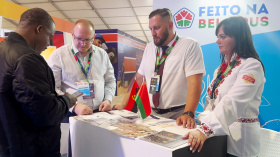 Made in Belarus exposition at the international exhibition FILDA in Angola 