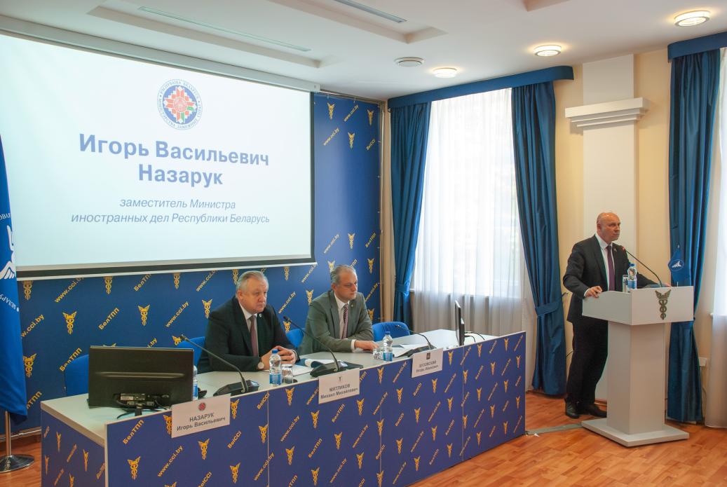 The meeting of heads of foreign diplomatic missions of Belarus with businessmen The meeting of heads of foreign diplomatic missions of Belarus with businessmen