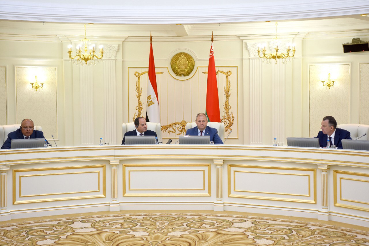 Встреча Президента Арабской Республики Египет Абдель Фаттаха аль-Сиси с руководителями крупнейших белорусских предприятий