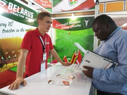 Экспозиция белорусских производителей Made in Belarus на международной выставке Zimbabwe International Trade Fair 2019