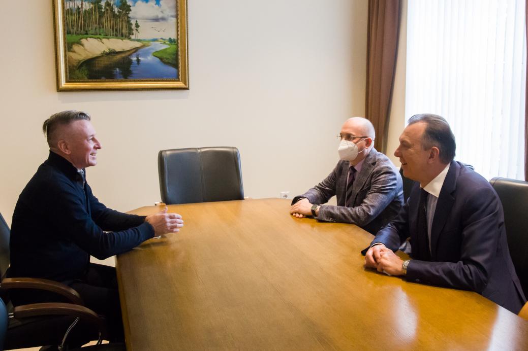 BelCCI Chairman Vladimir Ulakhovich meets BelCCI representative in Latvia Gunars Innuss BelCCI Chairman Vladimir Ulakhovich meets BelCCI representative in Latvia Gunars Innuss