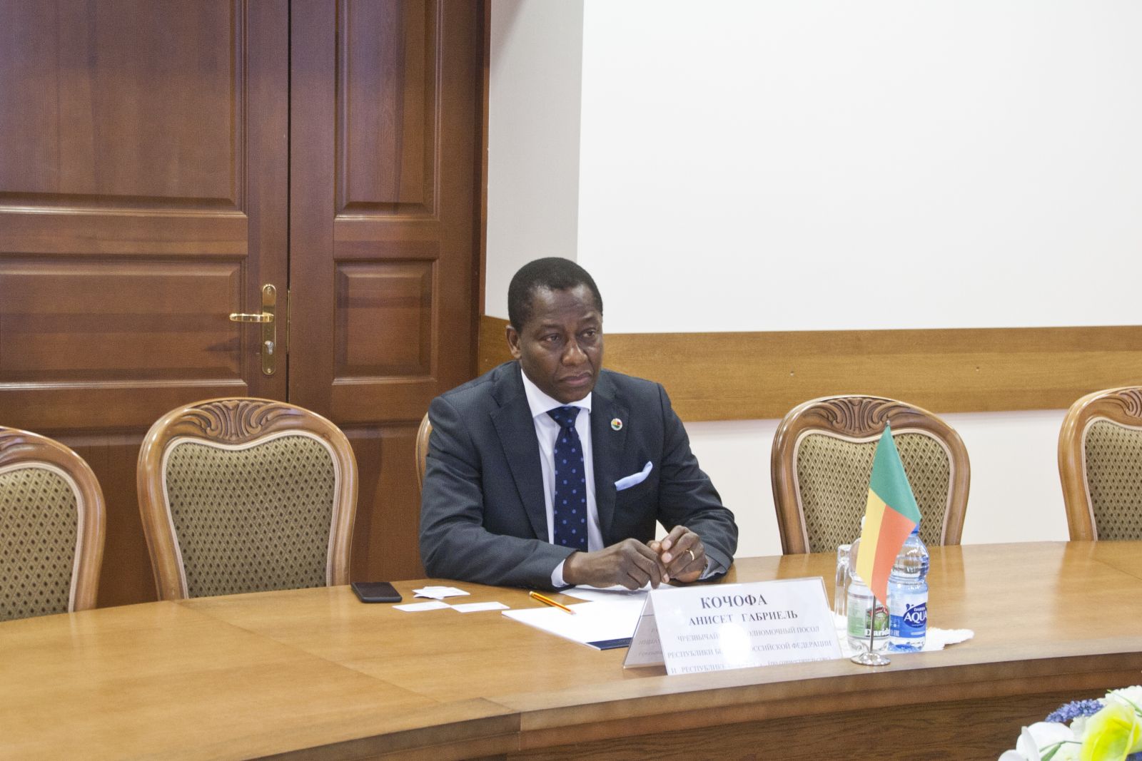 Встреча с Чрезвычайным и Полномочным Послом Бенина в Республике Беларусь (по совместительству)