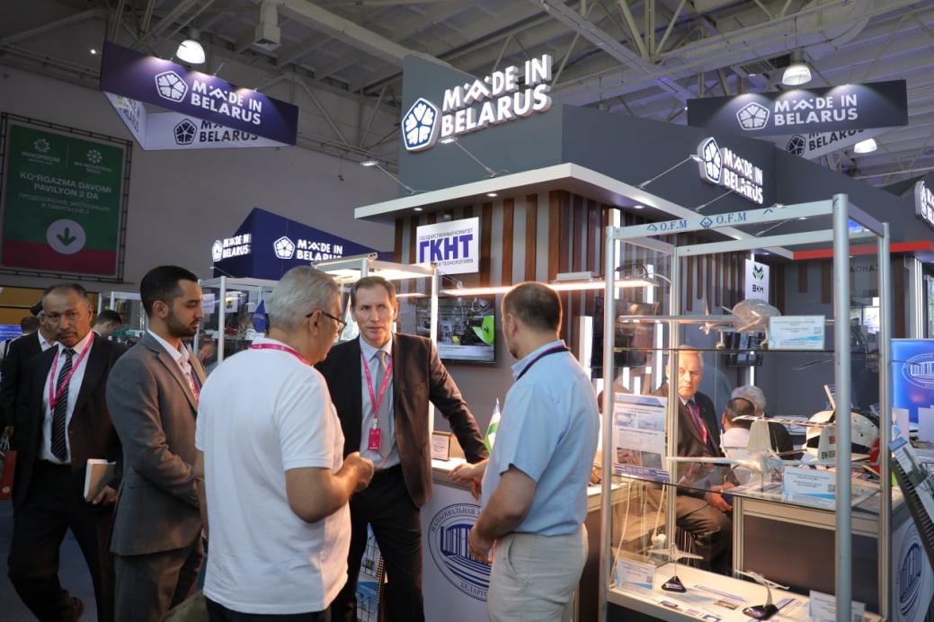 The exposition of Belarus at the international exhibition "INNOPROM. Central Asia" in Tashkent The exposition of Belarus at the international exhibition "INNOPROM. Central Asia" in Tashkent