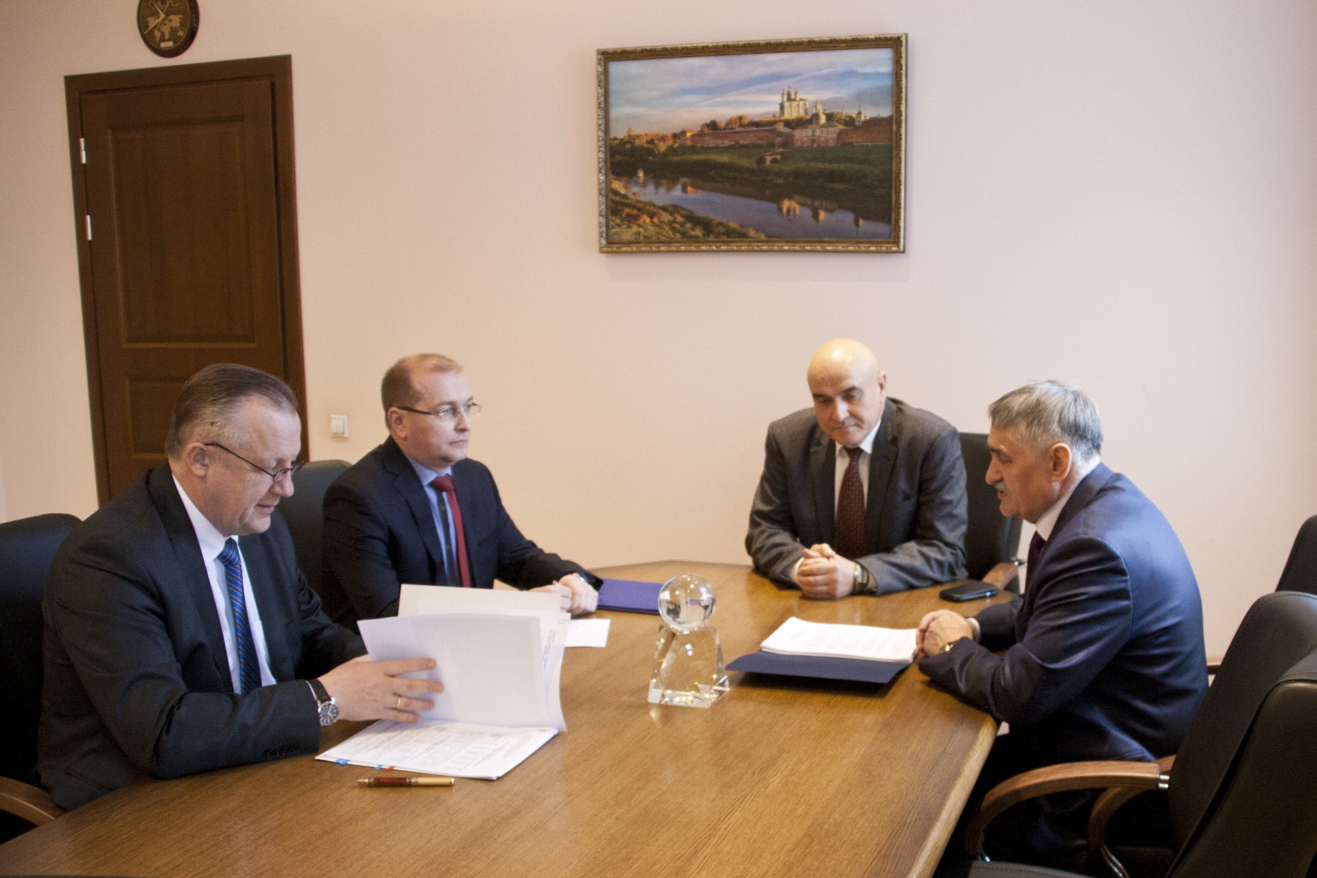 Встреча с президентом Архангельской ТПП