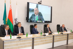 Удзел намесніка старшыні БелГПП Д.Мялешкіна ў III форуме «Практычныя аспекты рэалізацыі прэзумпцыі добрасумленнасці ў мытным праве дзяржаў - членаў ЕАЭС» 