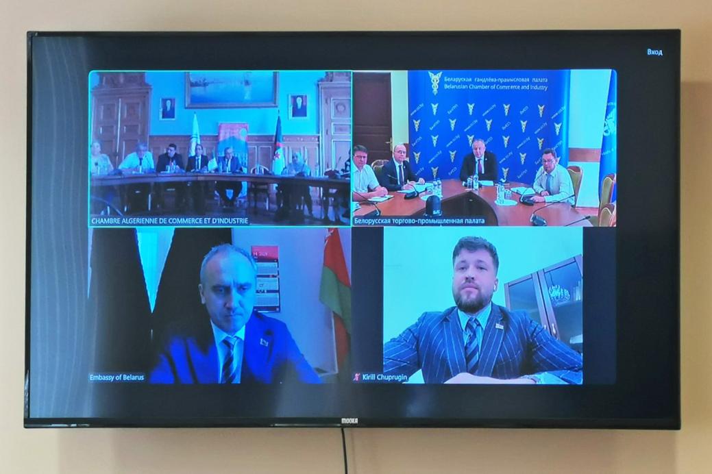 Belarus-Algeria online meeting Belarus-Algeria online meeting