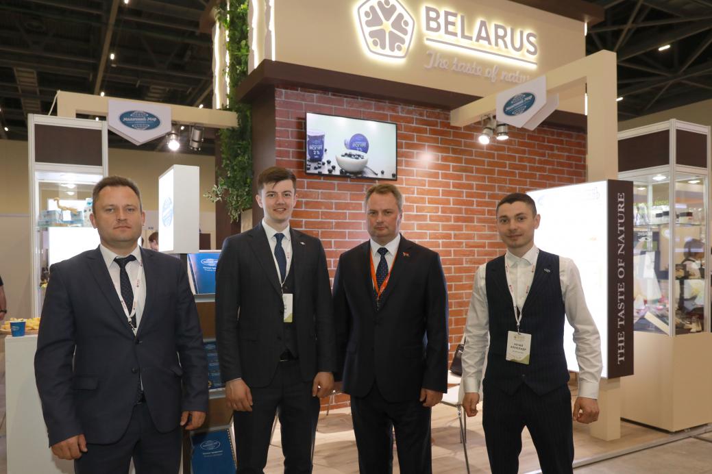 Belarusian exposition at InterFood Astana international expo in Nur-Sultan