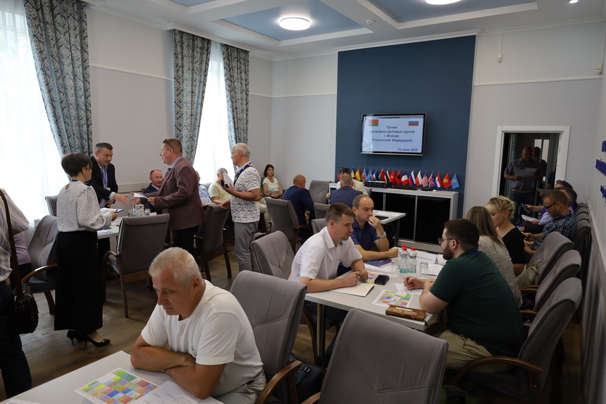 У Гомелі адбыўся прыём бізнес-місіі дзелавых колаў г. Масквы (Расійская Федэрацыя) 