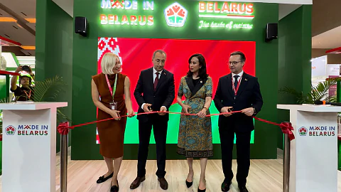 Национальная экспозиция Беларуси впервые представлена на выставке Food & Hospitality Indonesia в Джакарте